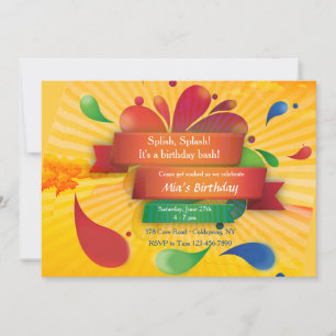 Summer Celebration Invitation