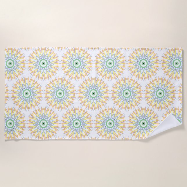 Summer Chaos Beach Towel (Front)