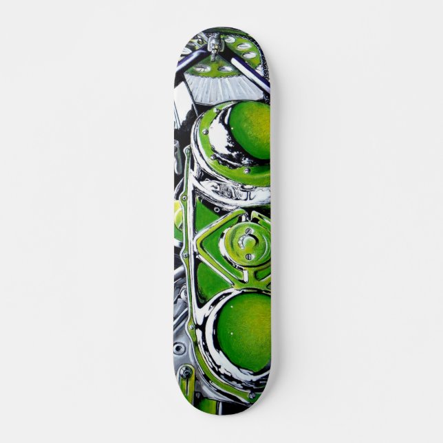 Summer Chrome Skateboard (Front)