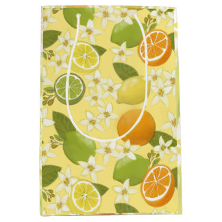 Summer Citrus and Blossoms Gift Bag