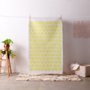 Summer Citrus Lemon Fabric