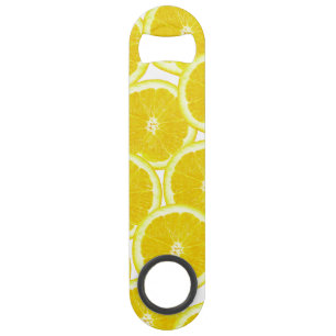 Summer Citrus Lemon Slices Speed Bottle Opener