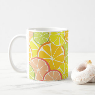 Summer Citrus Slice Coffee Mug