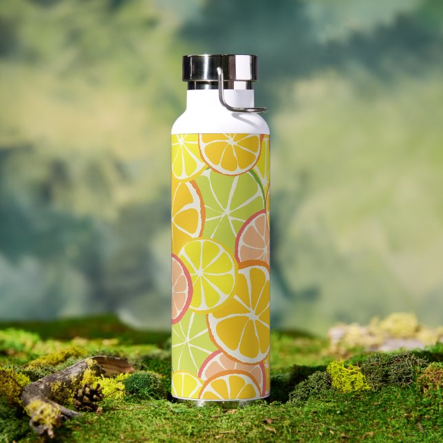 Summer Citrus Slice Water Bottle (Outdoor)