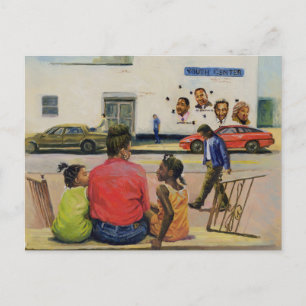 Summer City Stoop 2000 Postcard
