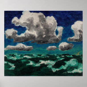 Summer Clouds   Emil Nolde   Poster