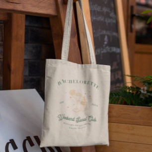 Summer Cocktail Club   Bachelorette Tote Bag