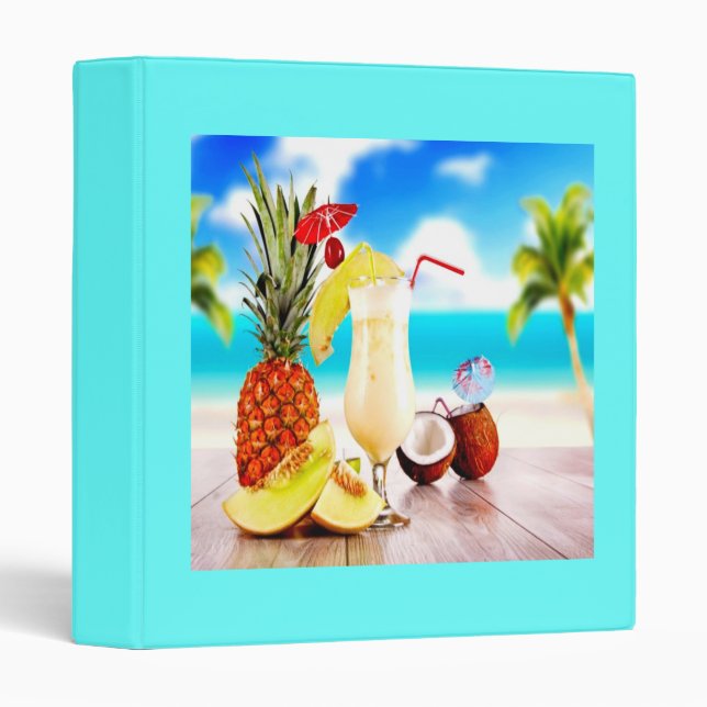 Summer Cocktails Binder (Front/Spine)