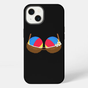 Summer Coconut Bra Halloween Costume Hawaii Aloha iPhone 13 Case