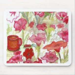 "Summer Coffee" CricketDiane Art Mouse Pad