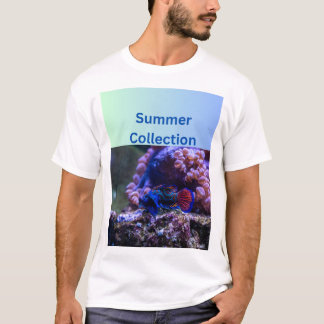 Summer Collection – Golden Catch Decorative Art T-Shirt
