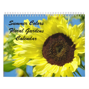 Summer Colours Floral Gardens Calendars Photos