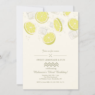 Summer Cooler Invitation