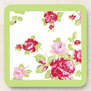 Summer Cottage Cork Back Coaster