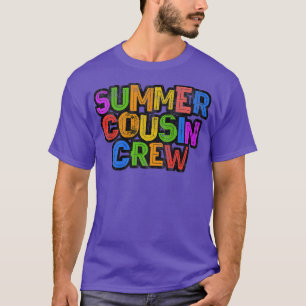 SUMMER COUSIN CREW 2021 Grandma Grandpa Sleepaway T-Shirt