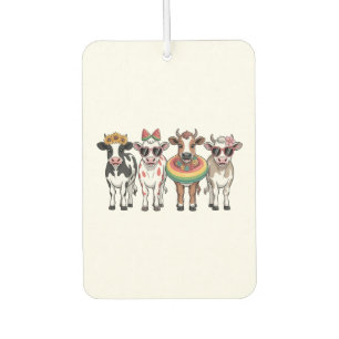Summer Cows PNG, Beach Farm Air Freshener