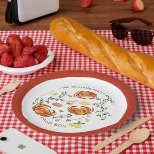 Summer Crab Boil   Low Country Boil Cookout Paper Plate