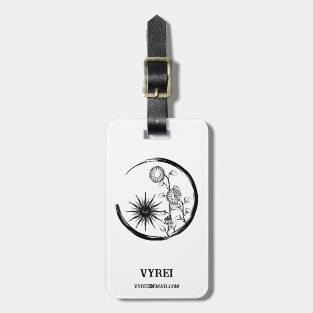 Summer Crest Luggage Tag (Front Vertical)