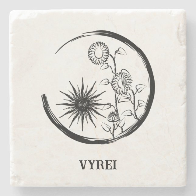 Summer Crest Stone Coaster (Front)