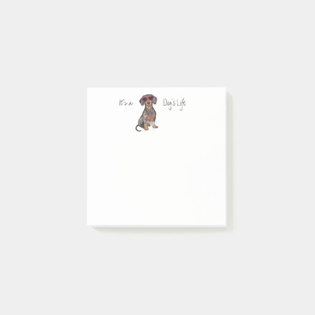 Summer Dachshund Post-it Notes (Front)