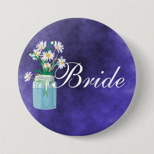 Summer Daisies Button