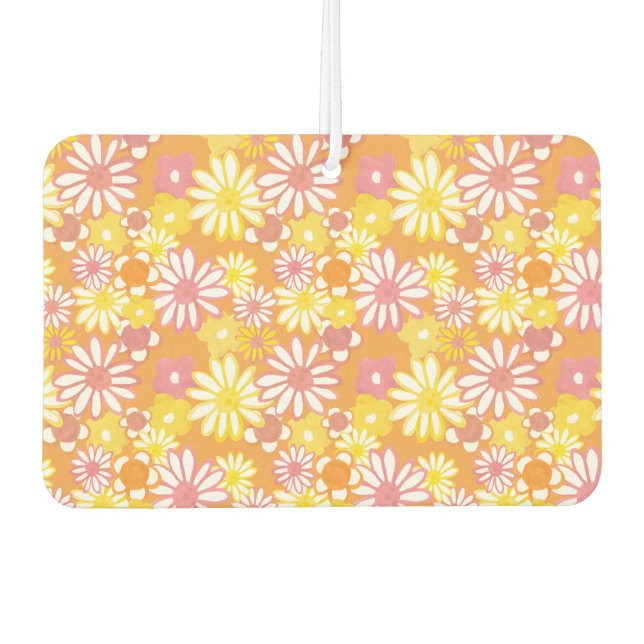 Summer Daisies Car Freshener (Front)