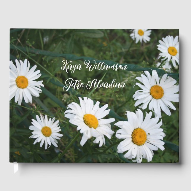 Summer Daisies Guest Book (Front)