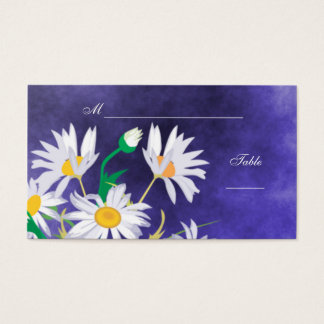 Summer Daisies Place Cards Business Card