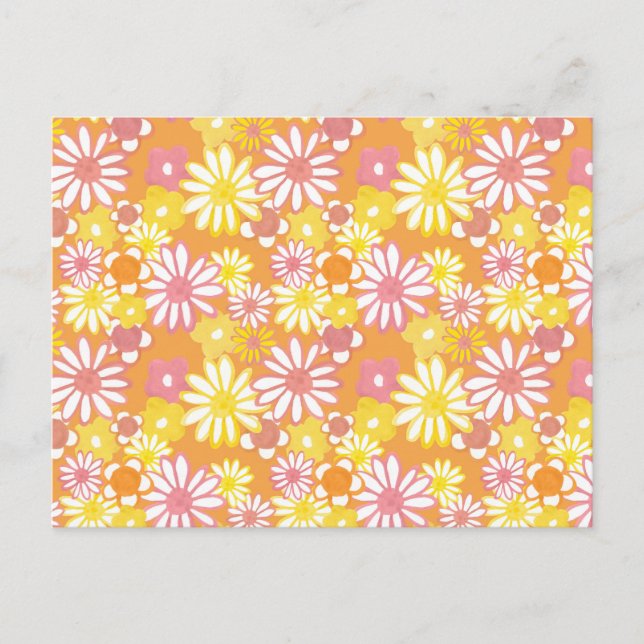 Summer Daisies Postcard (Front)