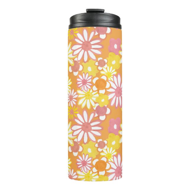 Summer Daisies Thermal Tumbler (Front)