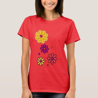 Summer Daisy Floral Women's T-Shirt