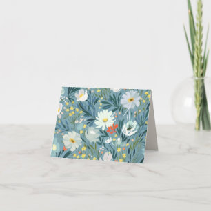 Summer Daisy Meadow Thank You Card