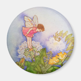 Summer Dandelion Fairy Magnet