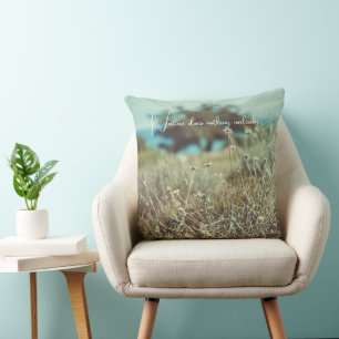 Summer Day at the Coast Throw Pillow
