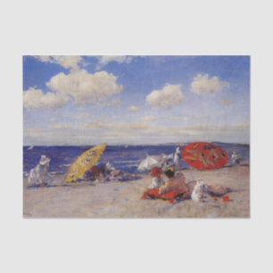 Summer Day at the Seaside (Beach Landscape) Tissue Paper