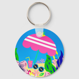 Summer Day Keychain
