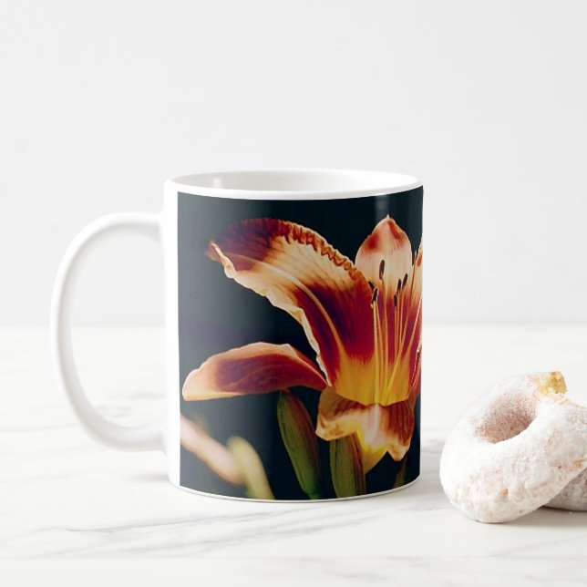 Summer Daylily Mug (With Donut)