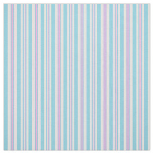Summer Days Deckchair Stripes Pink Sky Blue White Fabric