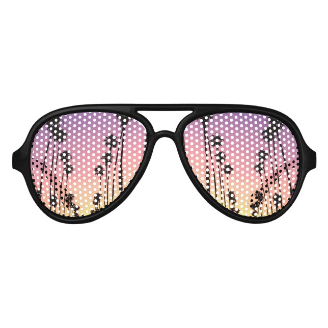 Summer days of our lives aviator sunglasses (Front)