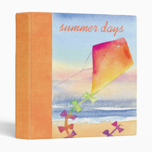 summer days scrapbook binder