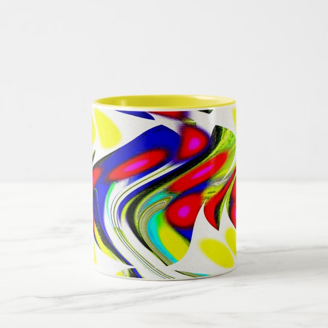 Summer Days Two-Tone Coffee Mug (Center)