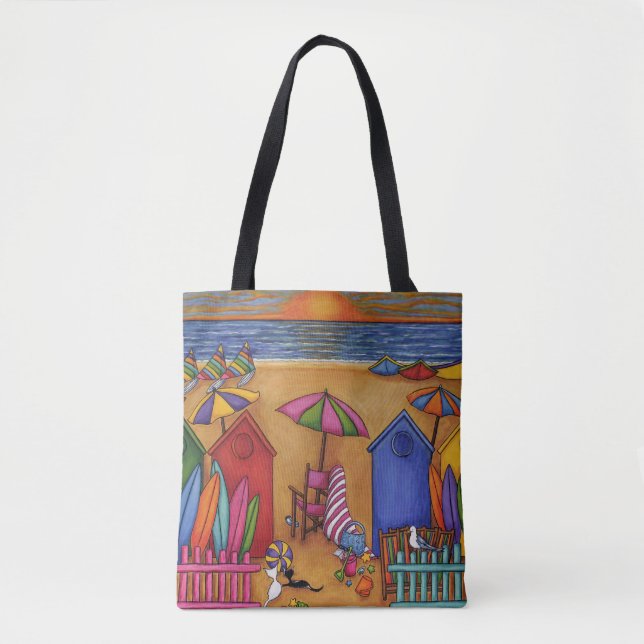 Summer Delight Beach Bag by Lisa Lorenz (Front)