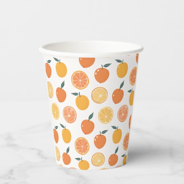 Summer Delight" Paper Cup (Front)
