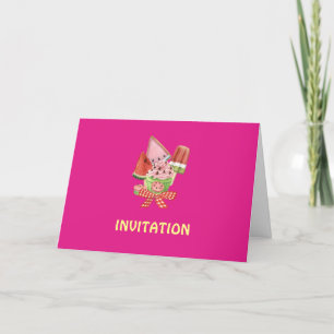 Summer Delight Thank You Card