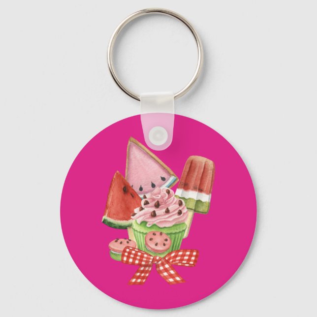 Summer Delights Keychain (Front)
