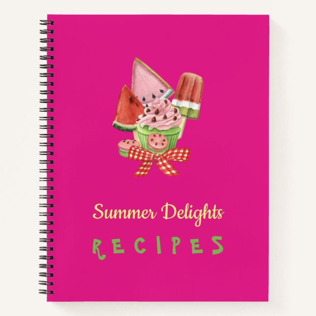 Summer Delights Notebook (Front)