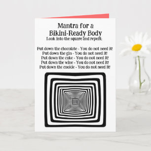 Summer Diet Mantra Card