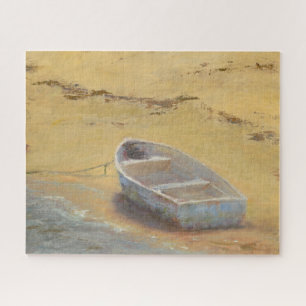 Summer Dory - Boat on the Shore Jigsaw Puzzle