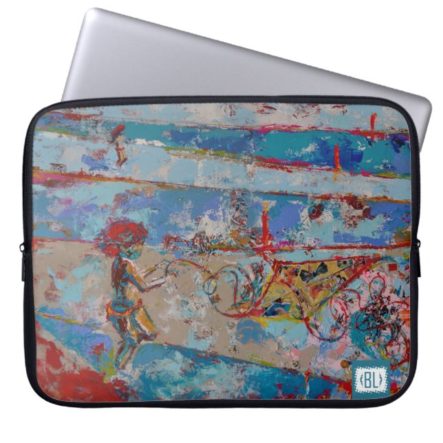 “SUMMER DREAM” LAPTOP padded marries Laptop Sleeve (Front)