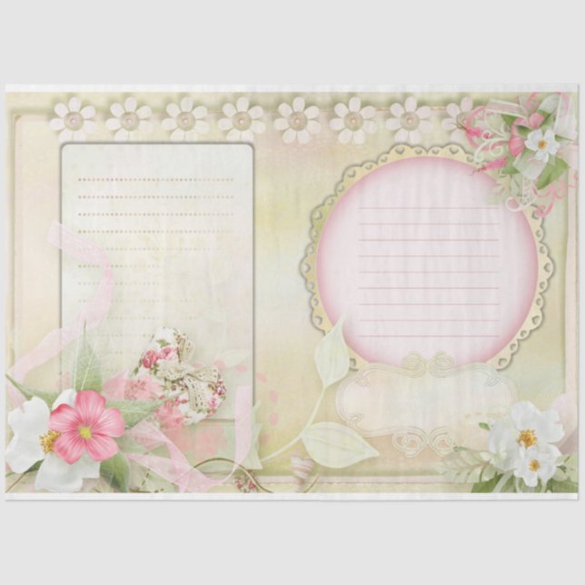 Summer Dreams Design Series 7 Tissue Paper (Front)